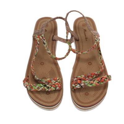 Acheter Sandales marron - Femme - Mannika - Pointure 40 Bon état - 12,90 € Sandales marron - Femme - Mannika - Pointure 40 Bon état - reconditionné disponible sur Label Emmaüs